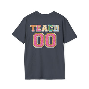 "Varsity Teach Kindergarten" Teacher T-shirt
