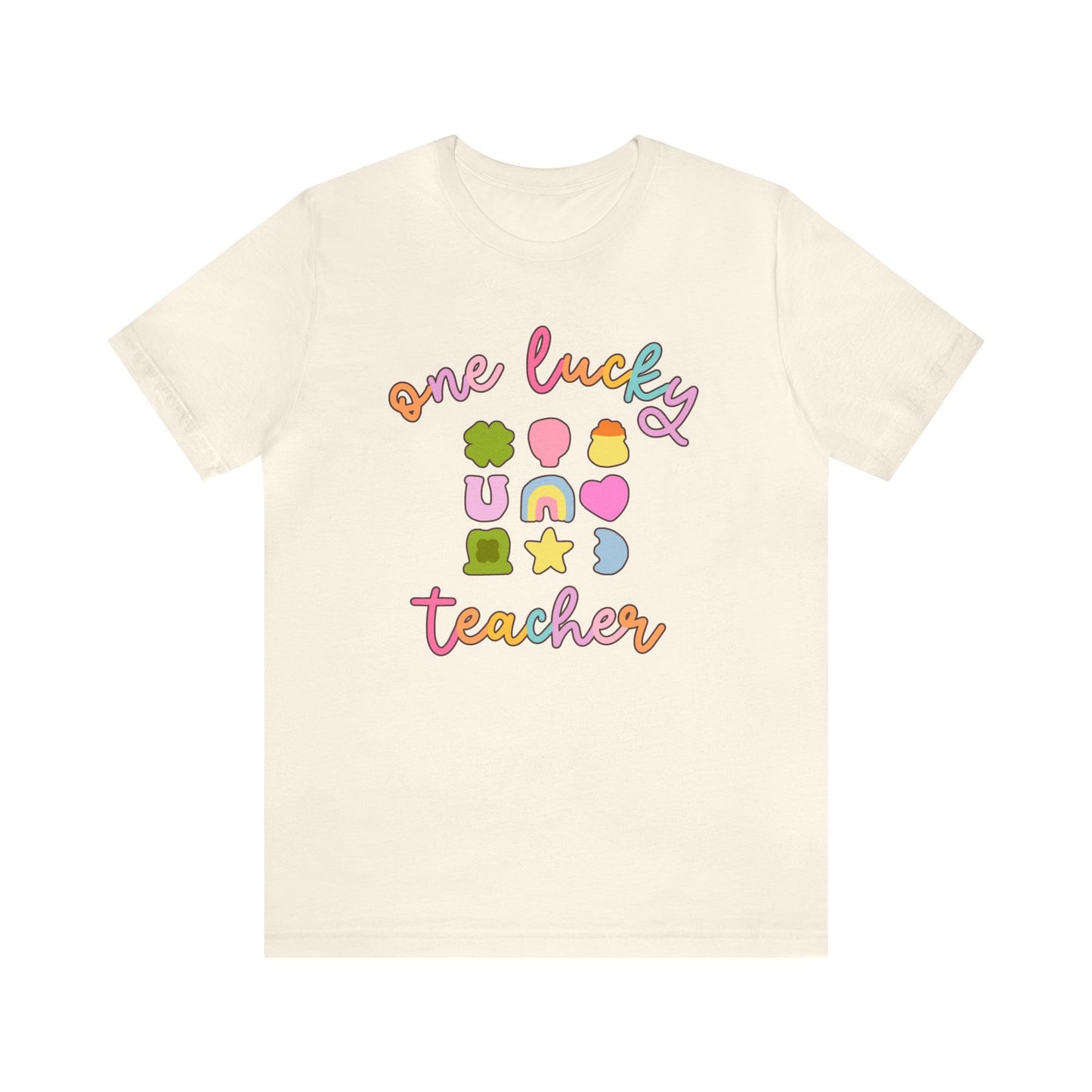 "One Lucky Teacher" St. Patrick's Day Teacher T-shirt