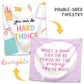 'You Can Do Hard Things' Hanging Tapestry
