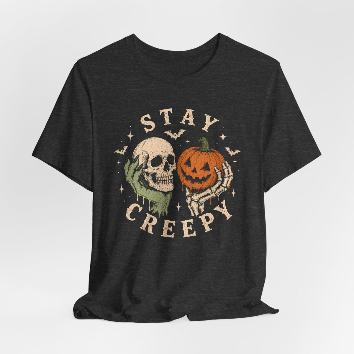 "Stay Creepy" Halloween Hands Teacher T-shirt
