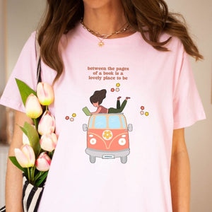 "Between the Pages of a Book" Teacher T-shirt
