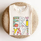 "Fri-Yay" Colorful Teacher T-shirt