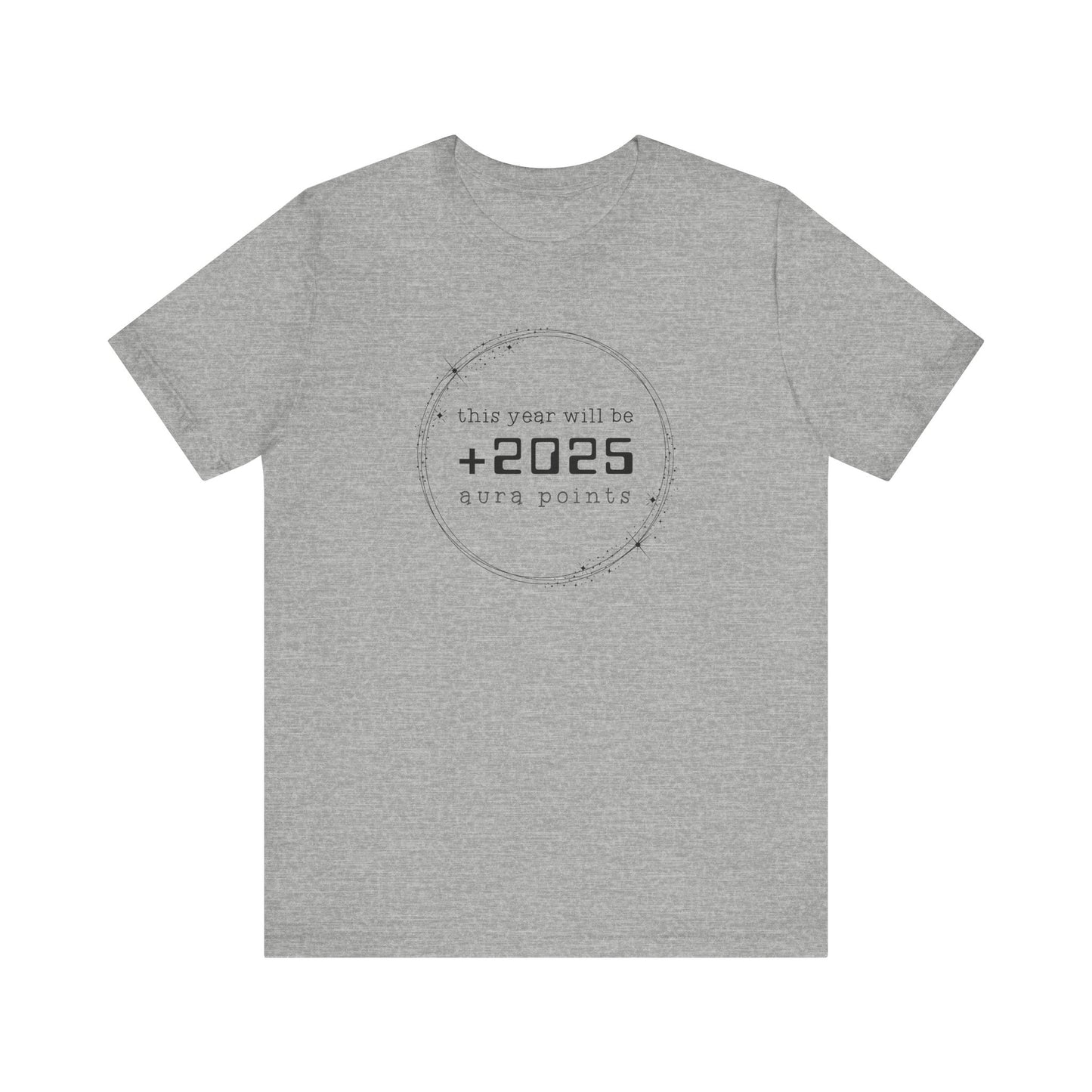 "This Year Will Be +2025 Aura Points" Teacher T-shirt