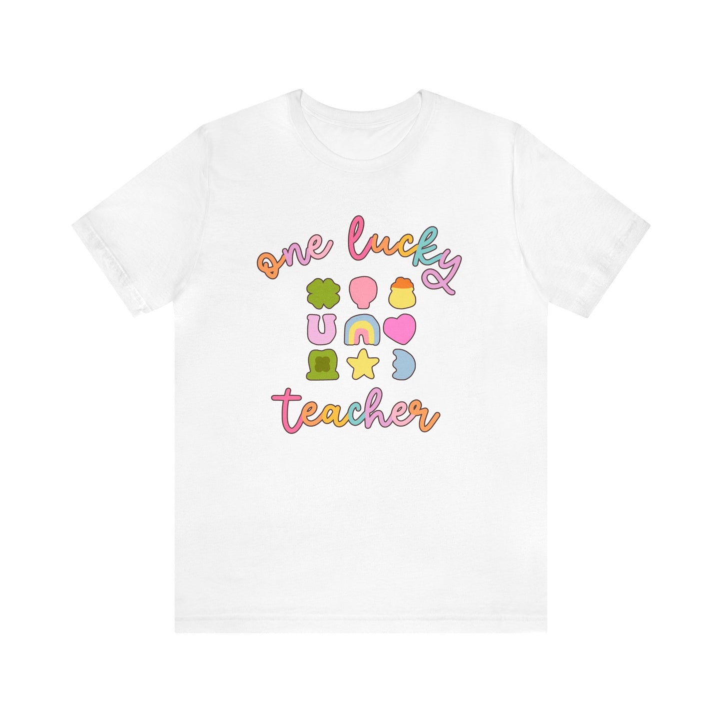 "One Lucky Teacher" St. Patrick's Day Teacher T-shirt