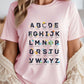 "STEAM Alphabet" Science Teacher T-shirt