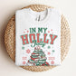 "In my Holly Jolly Teacher Era" Teacher Sweatshirt