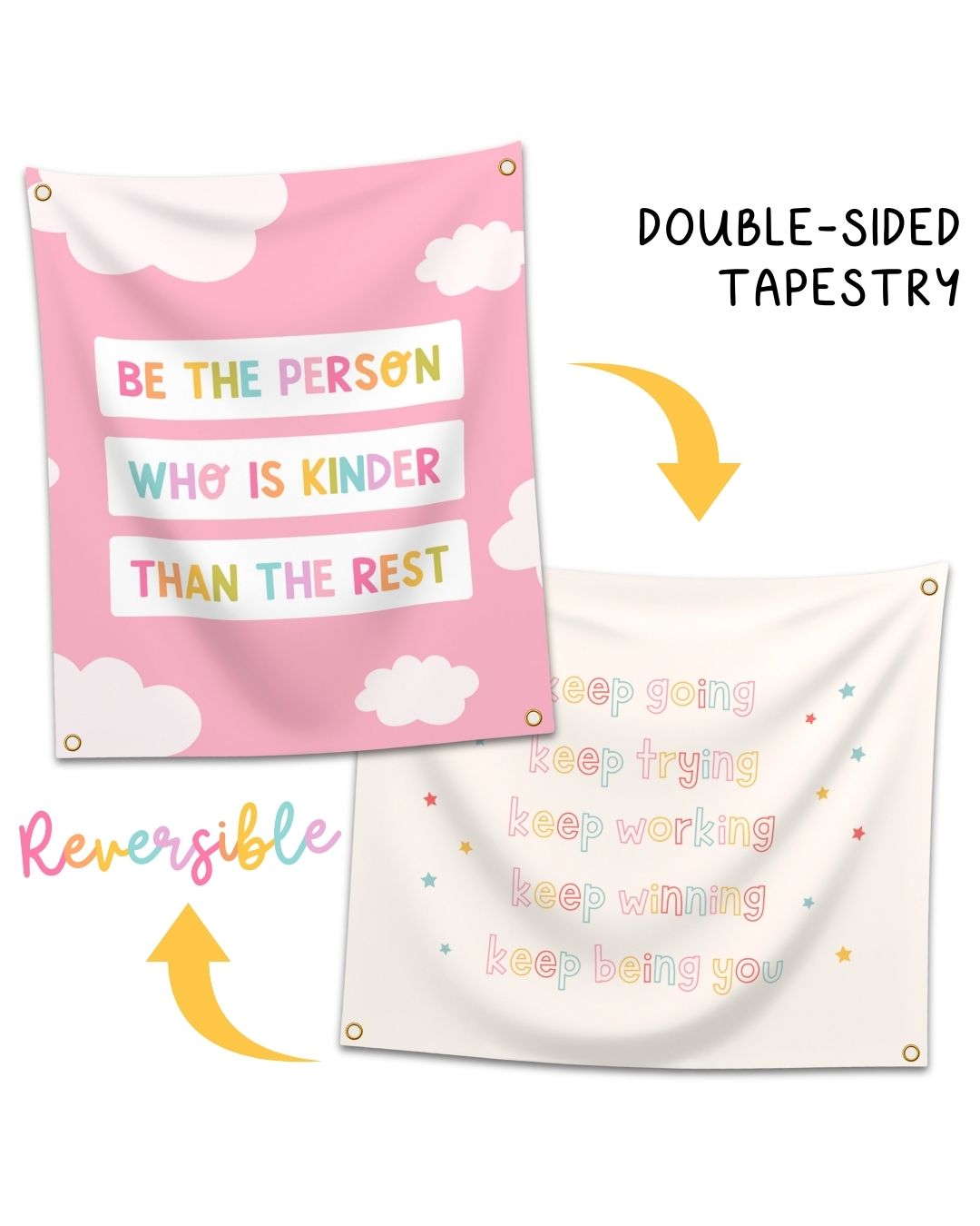 'Kinder Person' Hanging Tapestry