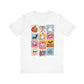 "Halloween Patchwork" Halloween Teacher T-shirt
