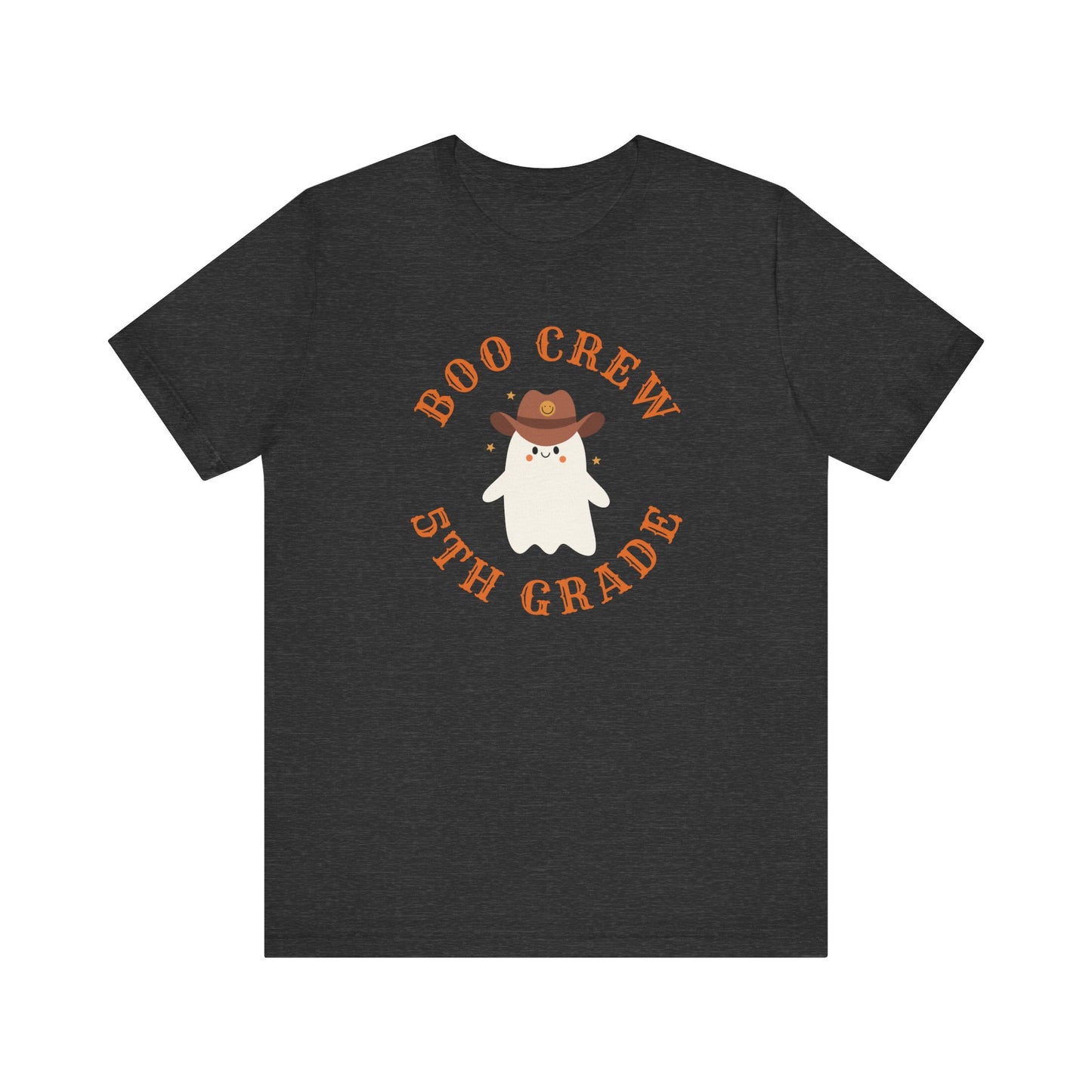 "Boo Crew 5th Grade" Fifth Teacher T-shirt