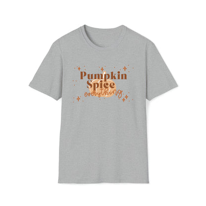 "Pumpkin Spice Everything" Teacher T-shirt