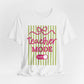 "Teacher Mode Off" Striped Teacher T-shirt