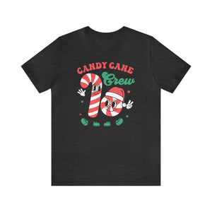 "Candy Cane Crew" Teacher T-shirt