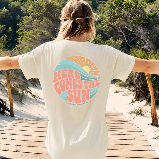 "Here Comes the Sun" Teacher T-shirt