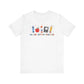 "We Are Better Together" Cute Doodles Teacher T-shirt