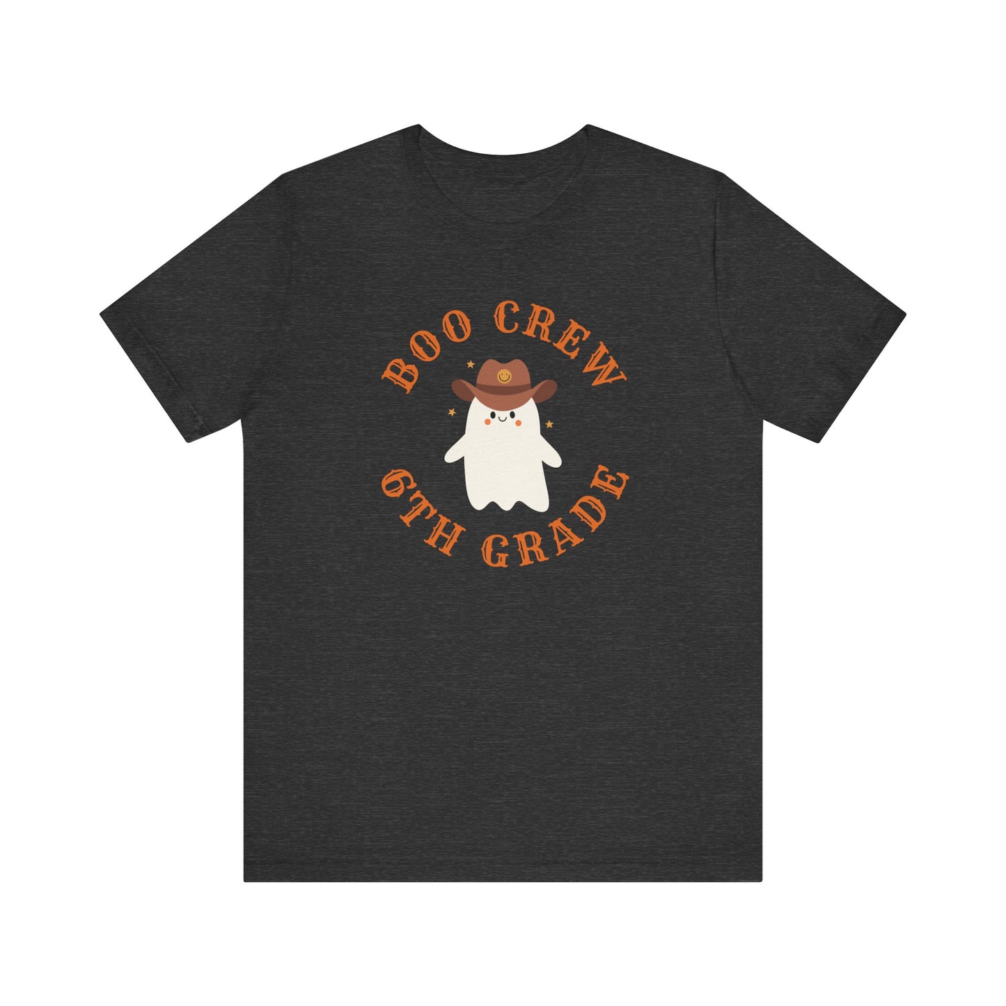 "Boo Crew 6th Grade" Sixth Teacher T-shirt