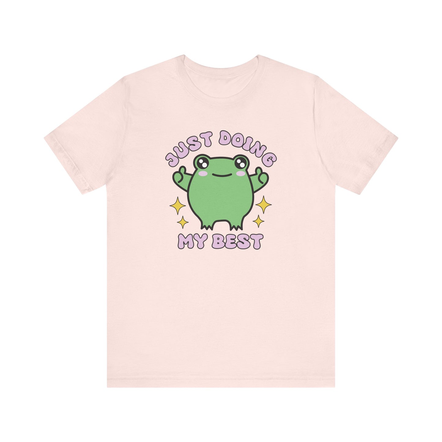 "Just Doing My Best" Froggie Teacher T-shirt