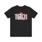 "Teach" Holiday Teacher T-shirt