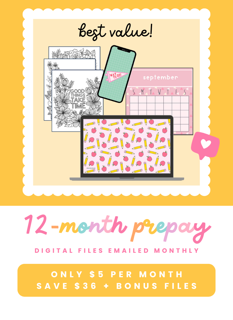 Teacher Digi-Pack 12-Month Prepay Subscription