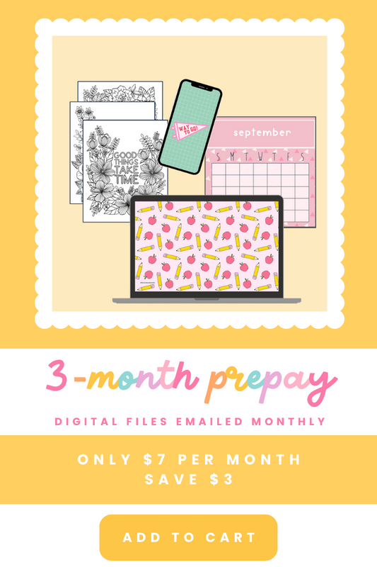 Teacher DigiPack Subscription Teacher Care Crate