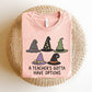 "A Teacher's Gotta Have Options" Witch Hat Teacher T-shirt - Teacher Care Crate-T-Shirt