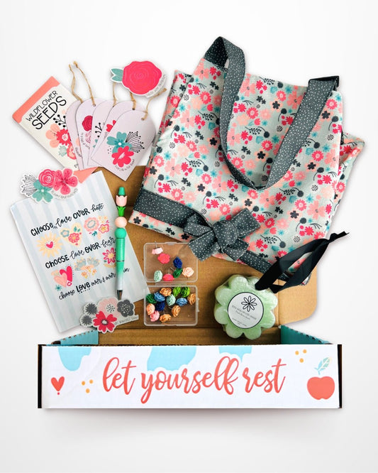 Always Blooming Care Crate - Teacher Care Crate - 