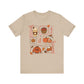 "Autumn Collage" Fall Teacher T-shirt - Teacher Care Crate - T-Shirt