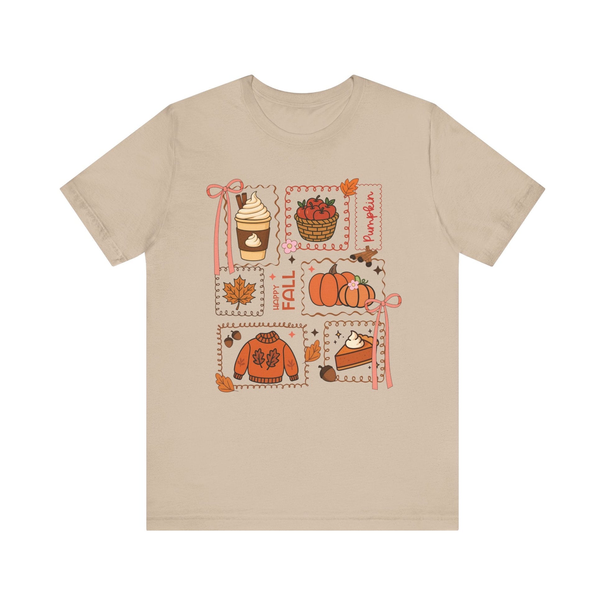 "Autumn Collage" Fall Teacher T-shirt - Teacher Care Crate - T-Shirt