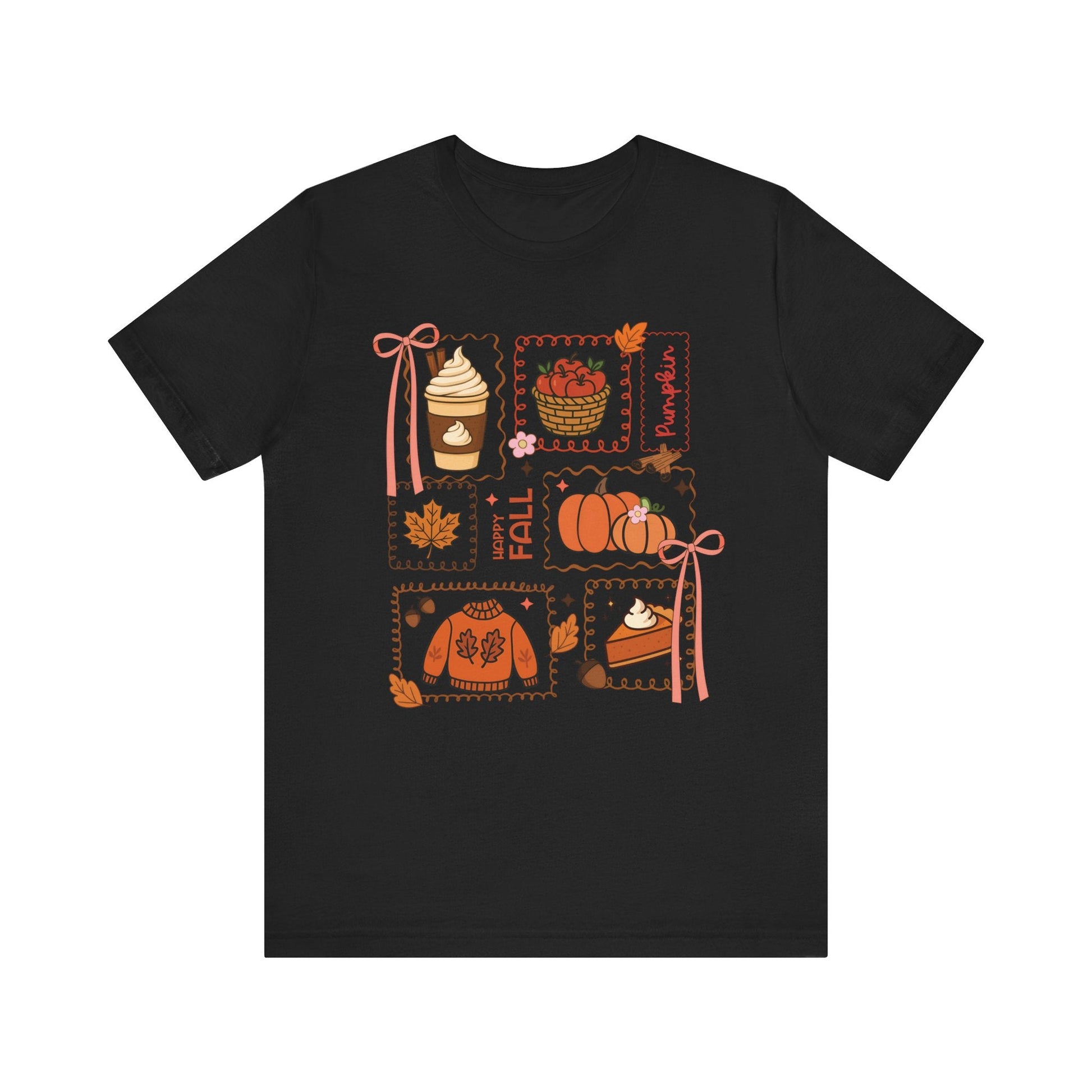 "Autumn Collage" Fall Teacher T-shirt - Teacher Care Crate - T-Shirt