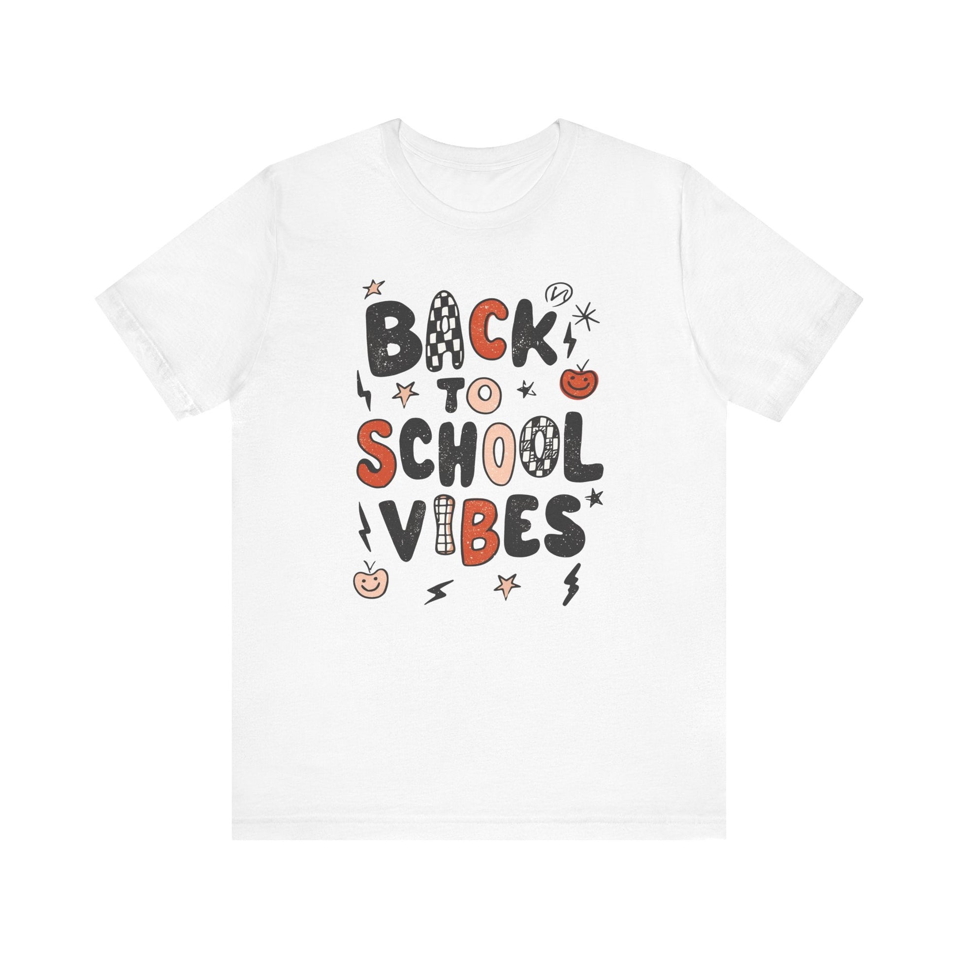 "Back to School Vibes" Teacher T-shirt - Teacher Care Crate-T-Shirt