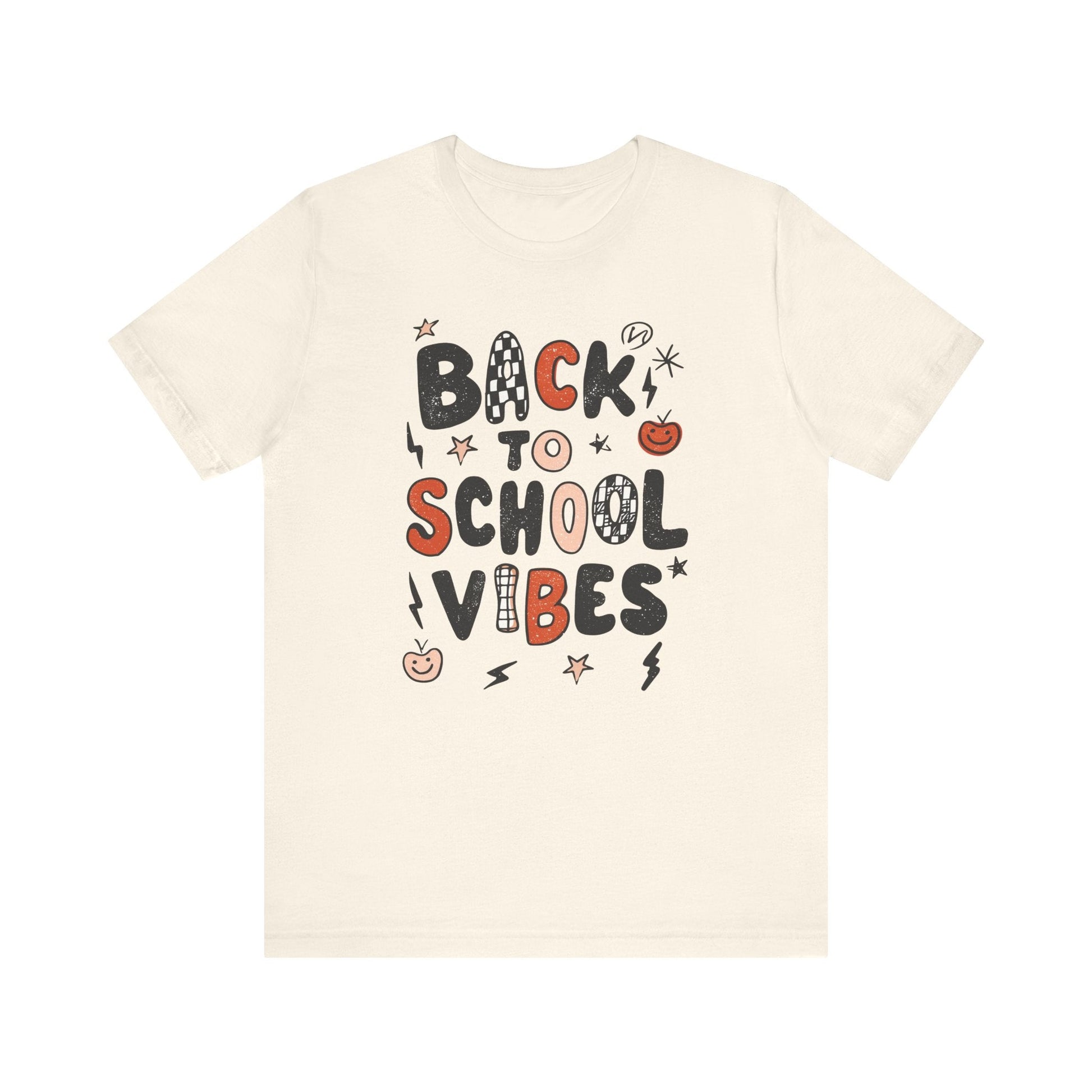 "Back to School Vibes" Teacher T-shirt - Teacher Care Crate-T-Shirt
