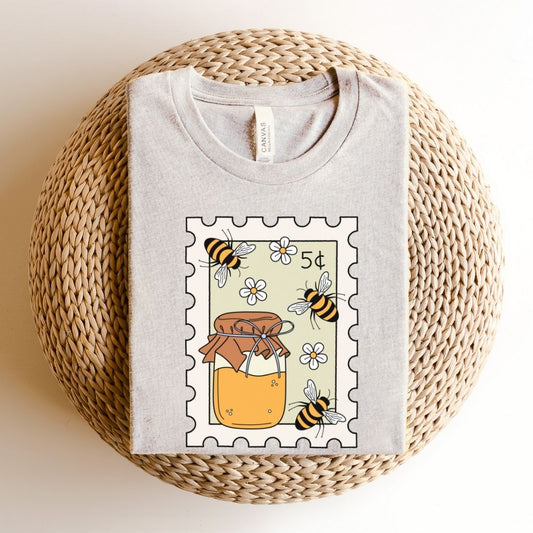 "Bee Stamp" Teacher T-shirt - Teacher Care Crate - T-Shirt