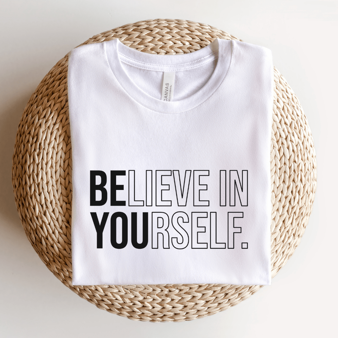 "Believe in Yourself" Teacher T-shirt - Teacher Care Crate - T-Shirt