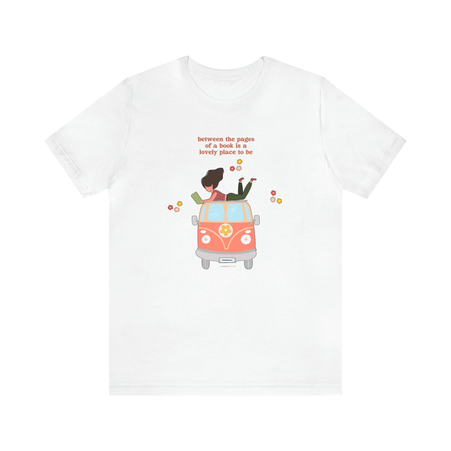 "Between the Pages of a Book" Teacher T-shirt - Teacher Care Crate - T-Shirt