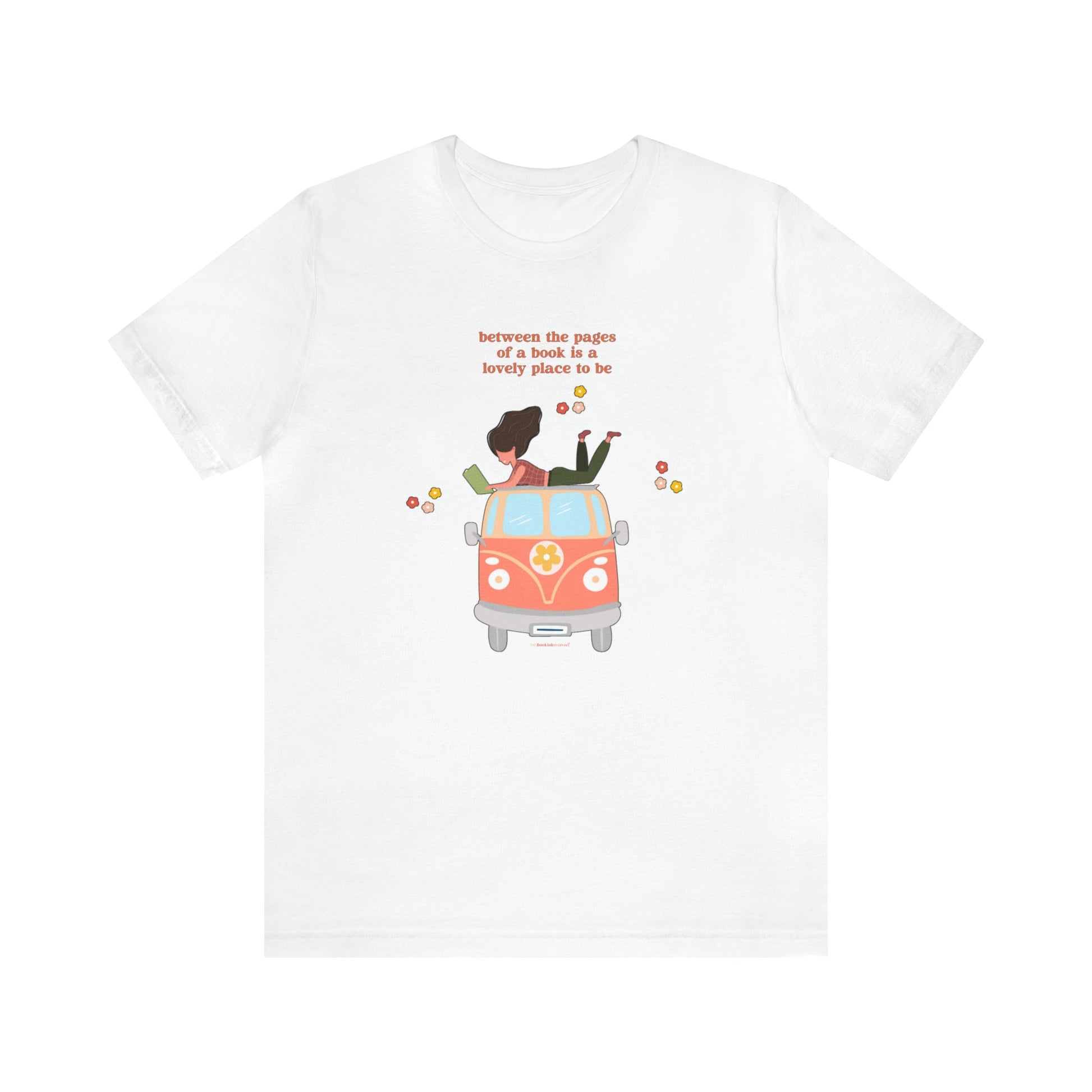 "Between the Pages of a Book" Teacher T-shirt - Teacher Care Crate - T-Shirt