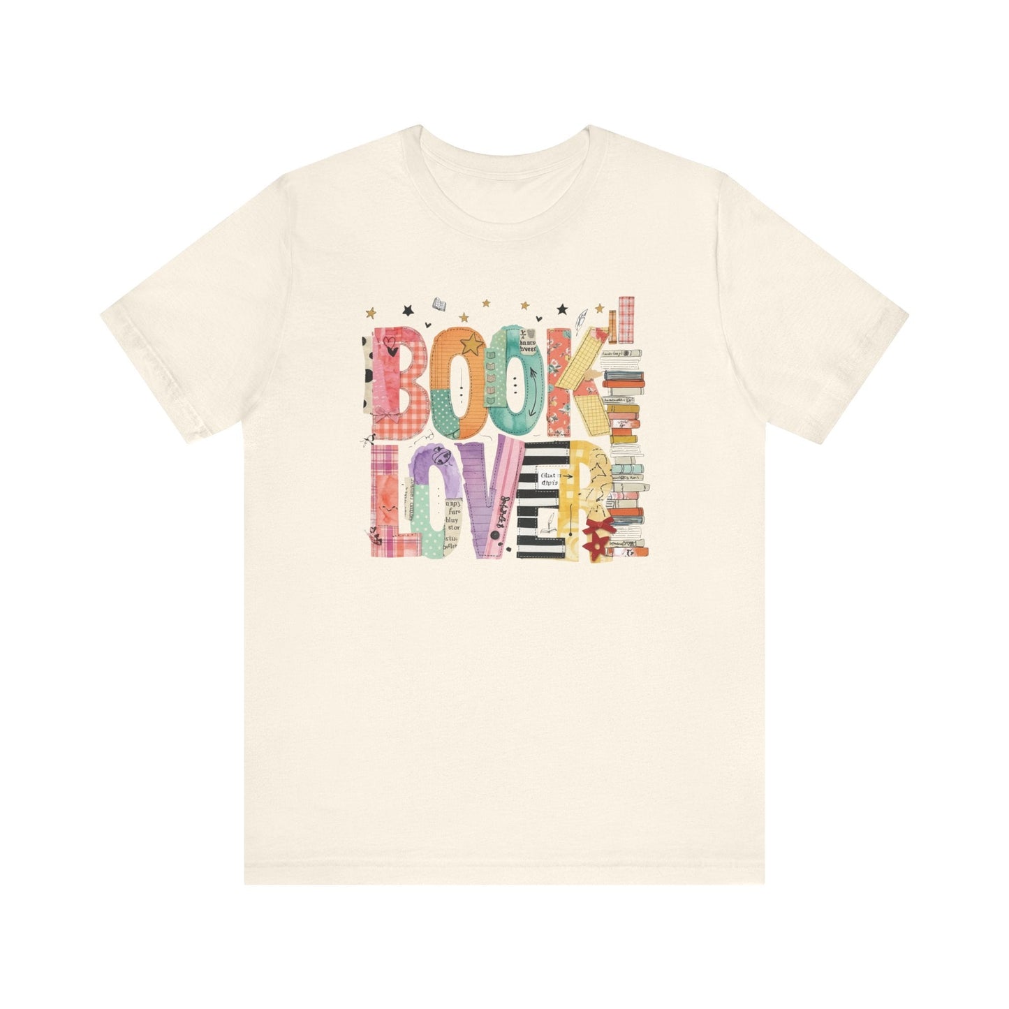 "Book Lover" Colorful Teacher T-shirt - Teacher Care Crate - T-Shirt
