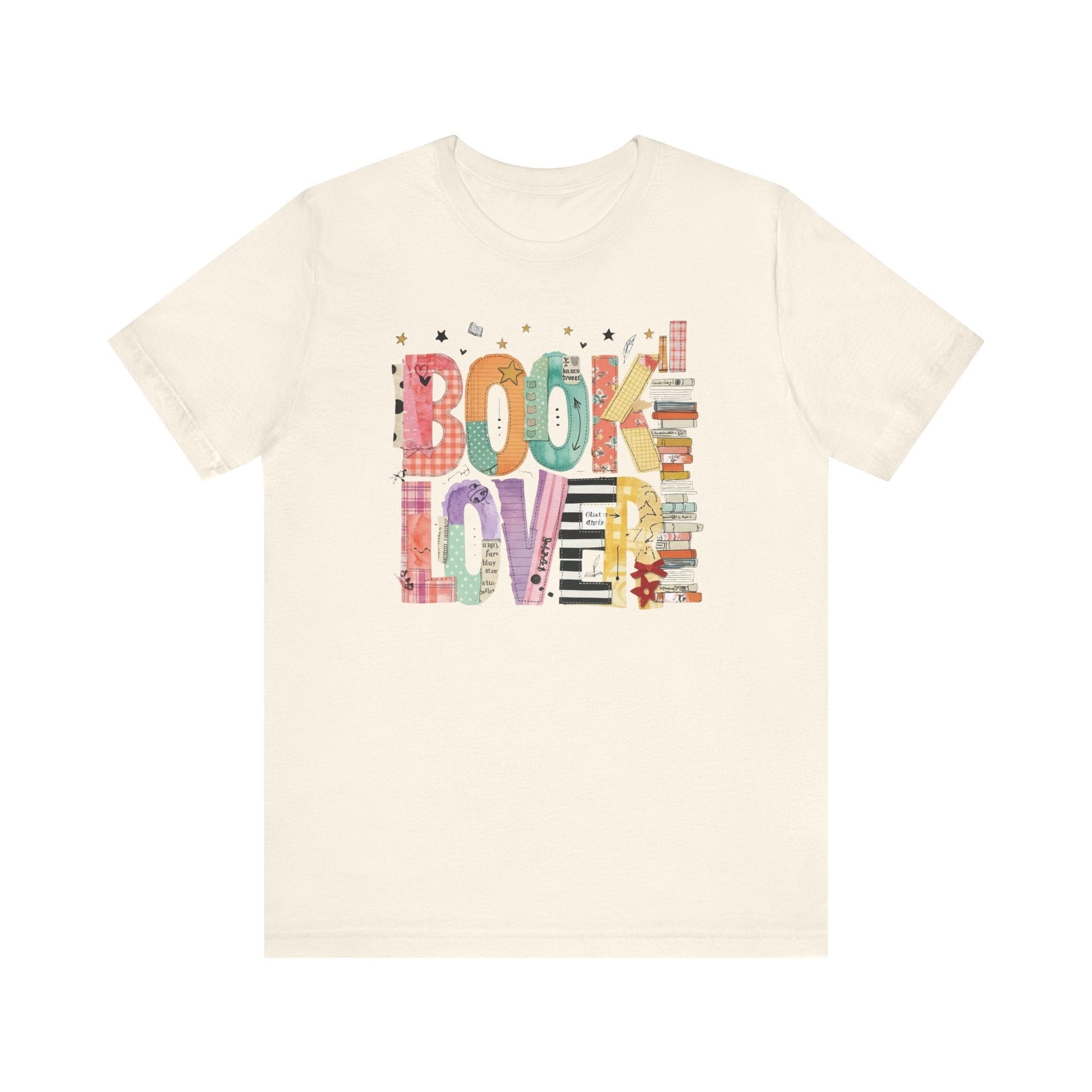 "Book Lover" Colorful Teacher T-shirt - Teacher Care Crate - T-Shirt
