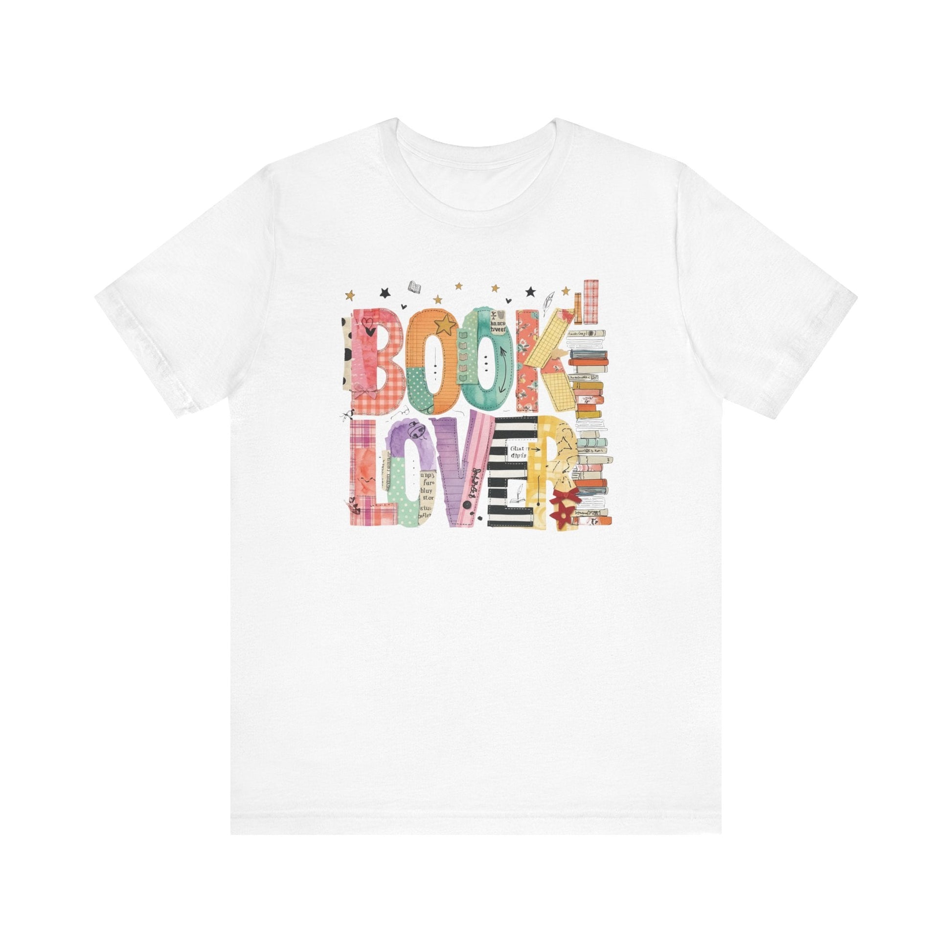 "Book Lover" Colorful Teacher T-shirt - Teacher Care Crate - T-Shirt