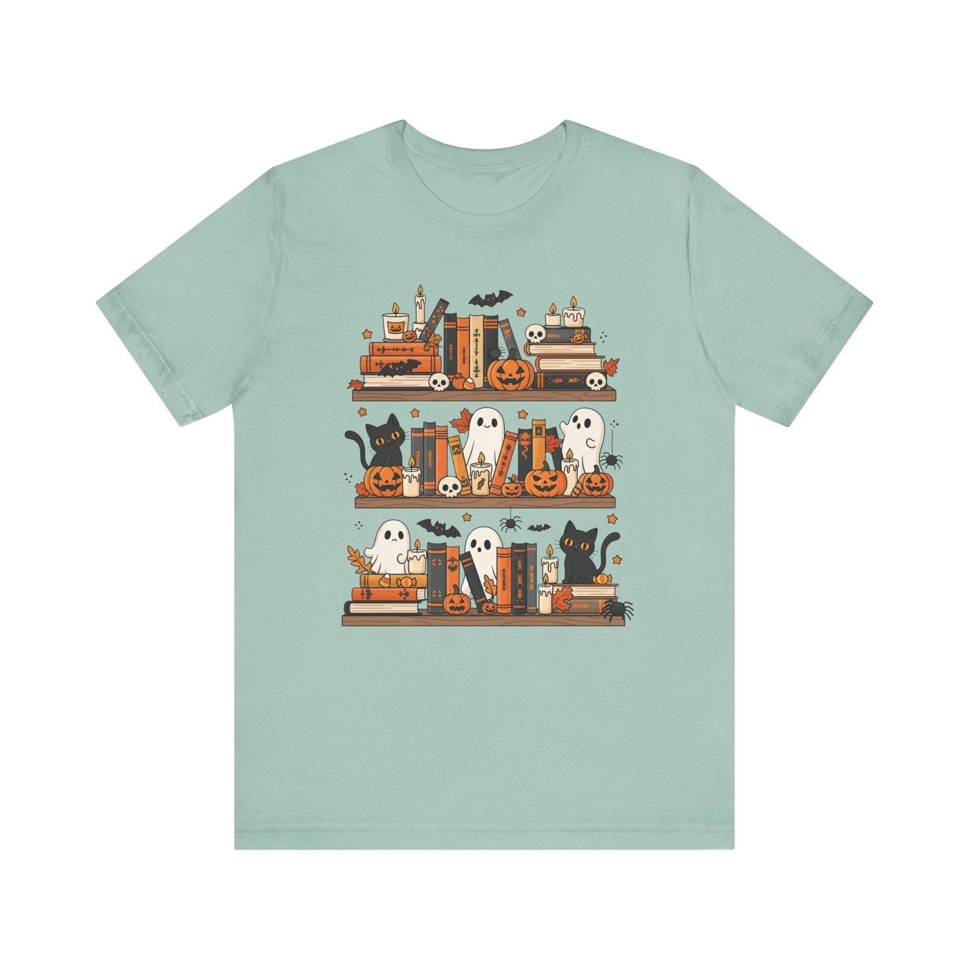 "Booooookshelf" Halloween Teacher T-shirt - Teacher Care Crate - T-Shirt