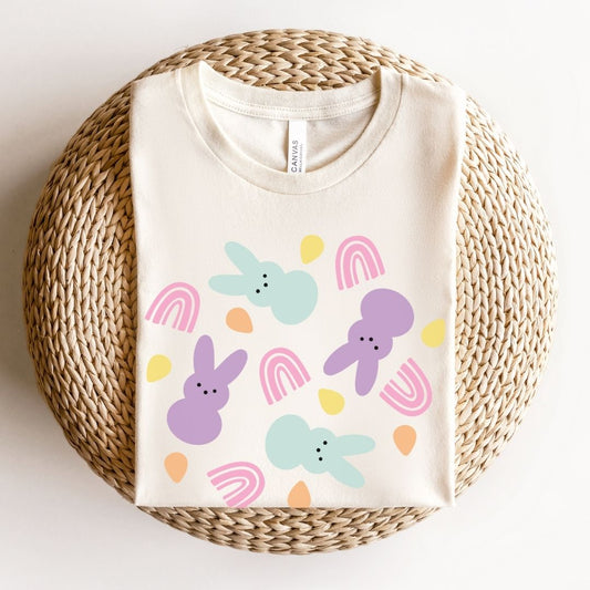 "Bunnies and Rainbows" Teacher T-shirt - Teacher Care Crate - T-Shirt