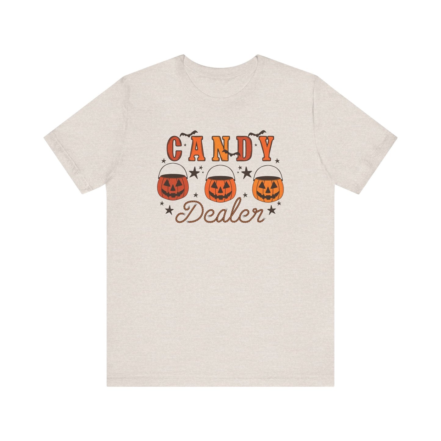 "Candy Dealer" Halloween Teacher T-shirt - Teacher Care Crate - T-Shirt