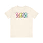 "Checkered Colorful Teach" Teacher T-shirt - Teacher Care Crate - T-Shirt