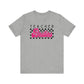 "Checkered Teacher Besties" Vintage Teacher T-shirt - Teacher Care Crate - T-Shirt