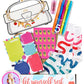 Color the Year Bright Care Crate - Teacher Care Crate - 