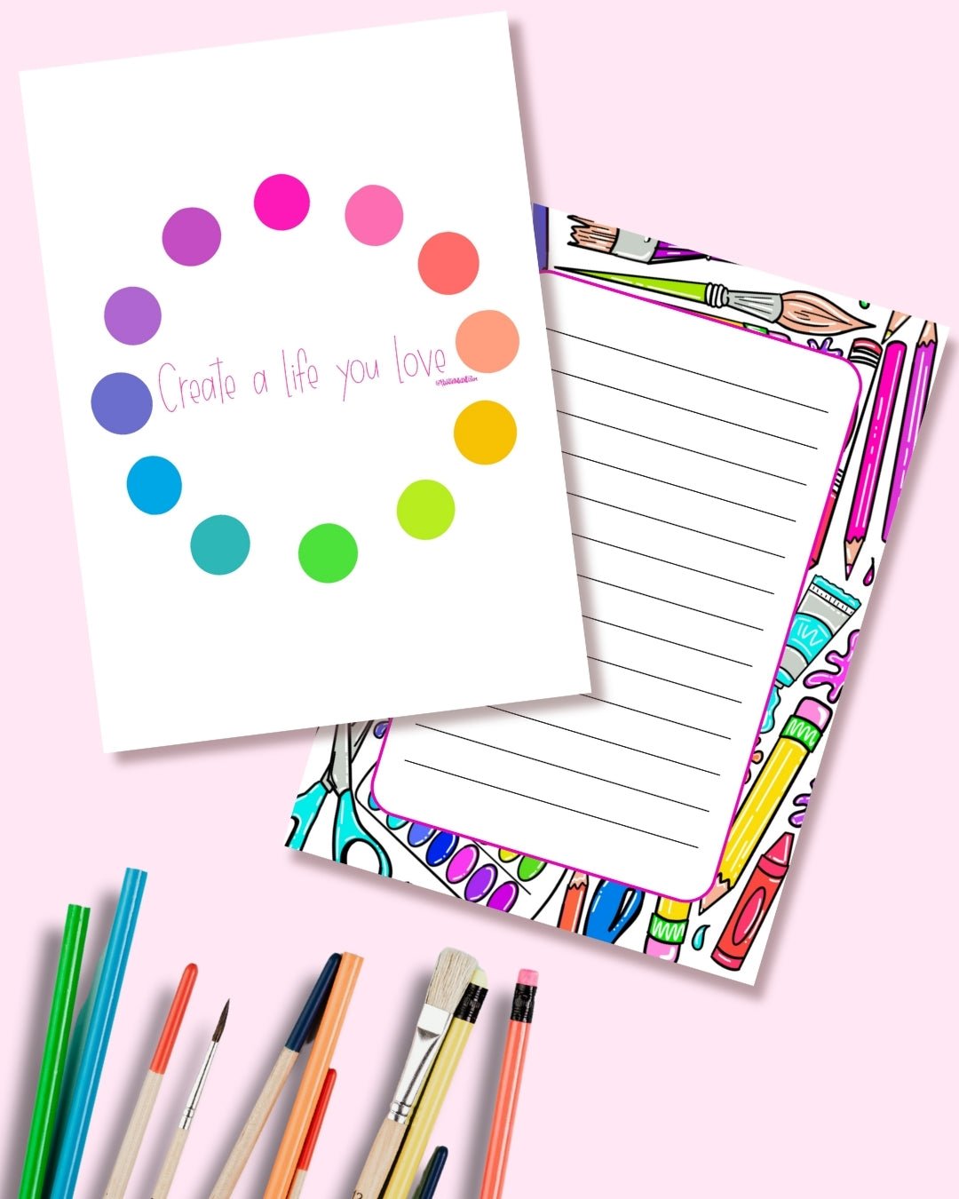 Color the Year Bright Care Crate - Teacher Care Crate - 