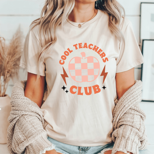 "Cool Teachers Club" Teacher T-shirt - Teacher Care Crate - T-Shirt