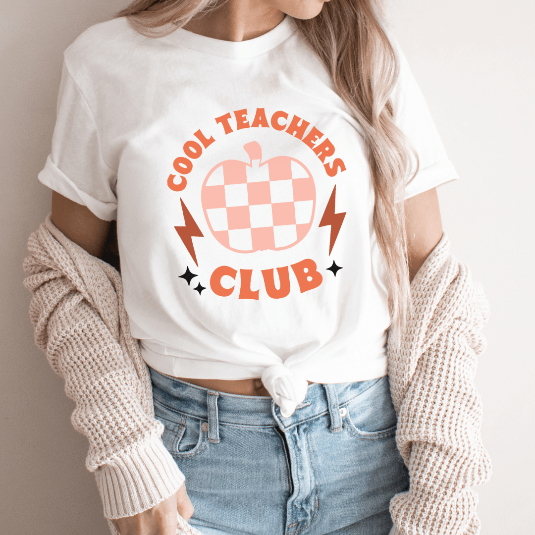 "Cool Teachers Club" Teacher T-shirt - Teacher Care Crate - T-Shirt