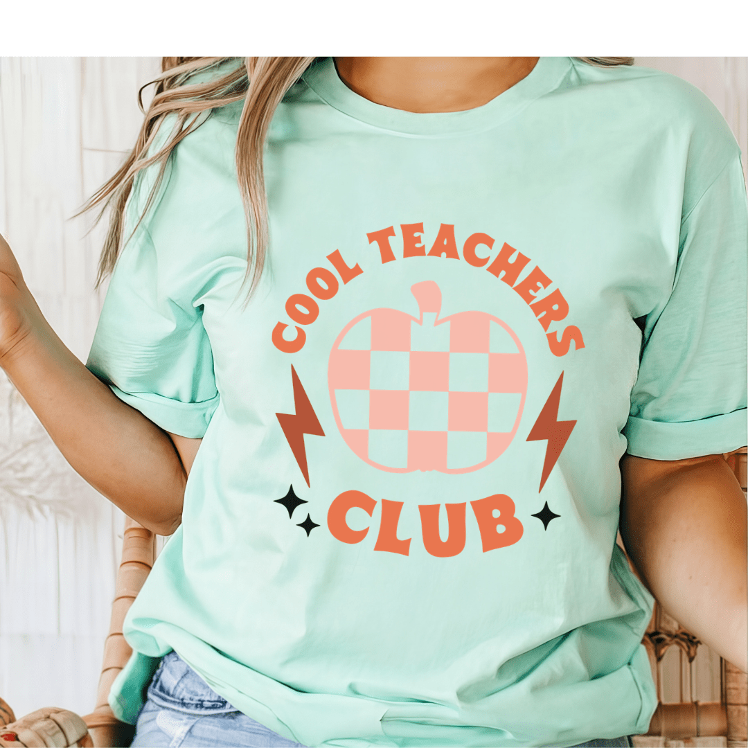 "Cool Teachers Club" Teacher T-shirt - Teacher Care Crate - T-Shirt