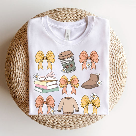 "Coquette Fall" Teacher T-shirt - Teacher Care Crate - T-Shirt