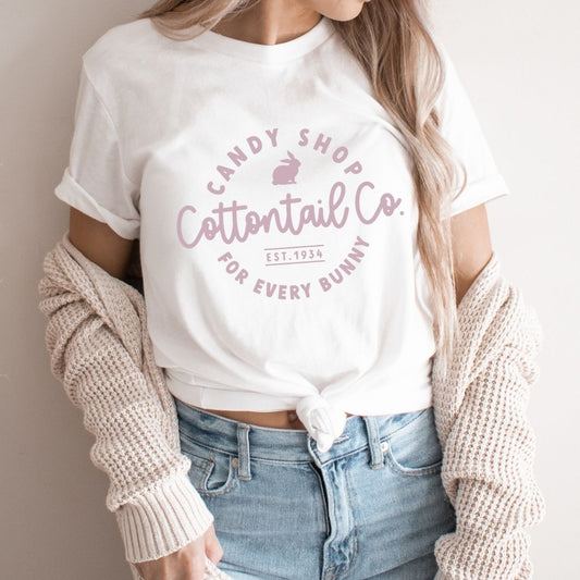 "Cottontail Co. Candy Shop" Teacher T-shirt - Teacher Care Crate - T-Shirt
