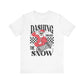 "Dashing Through The Snow" Skateboard Teacher T-shirt - Teacher Care Crate - T-Shirt